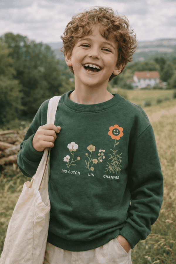 Pull en laine Enfant Nuage
